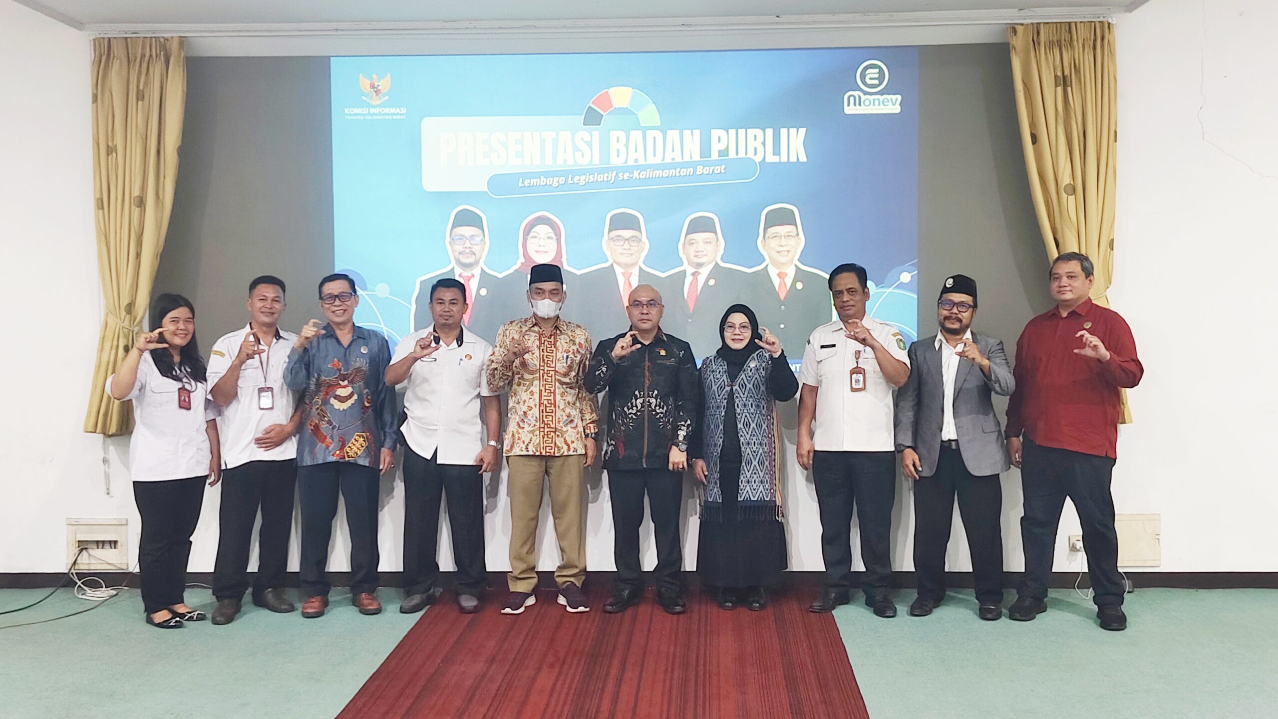 You are currently viewing PPID DPRD Kab. Sanggau Mengikuti Presentasi Monev Keterbukaan Informasi Badan Publik 2026